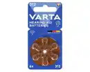 Bild 1 von VARTA Batterien Größe 312 6er für Hörgeräte