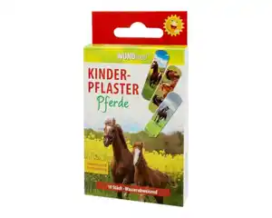 WUNDmed®  Kinderplfaster 10er Pferde