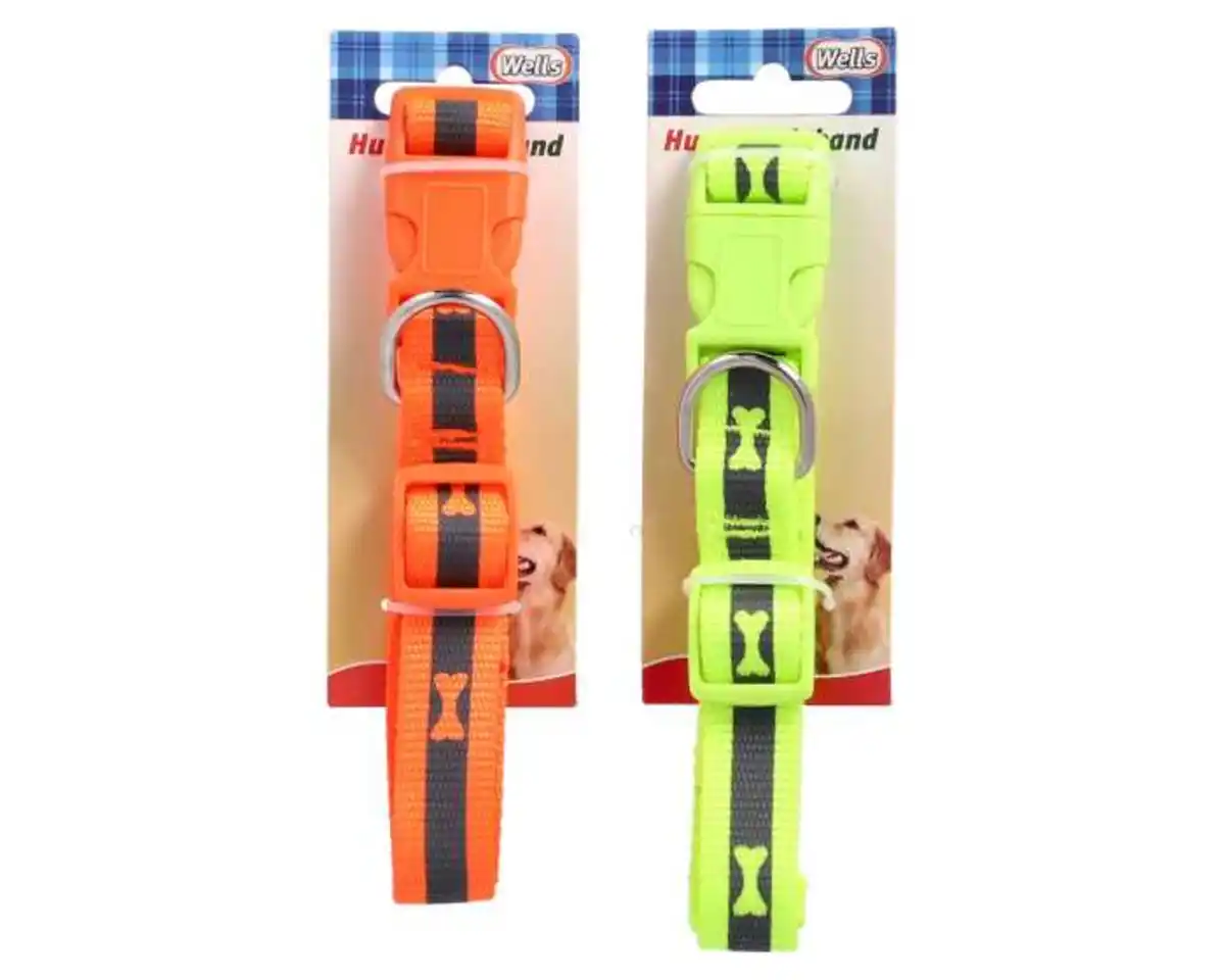 Bild 1 von Wells Hundehalsband neon 30-50cm