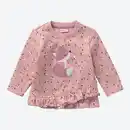 Bild 2 von Baby-Mädchen-Sweatshirt mit Rüschen
