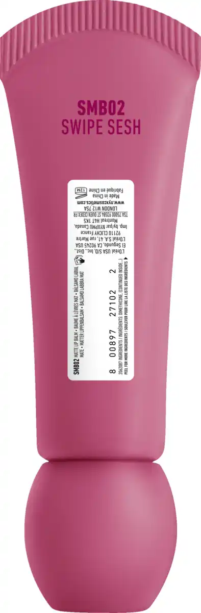 Bild 2 von NYX Professional MakeUp Smushy Matte Lip Balm 02 Swipe Sesh, 8 ml