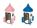 Bild 1 von Playtive Papp-Spielzelt Raumschiff zum bemalen