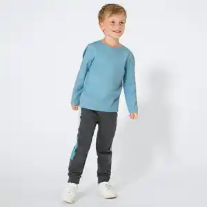 Kinder-Jungen-Jogginghose in Mélange-Optik