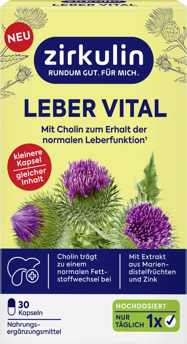 Bild 1 von Zirkulin Leber Vital hochdosiert