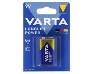 VARTA Block-Batterie 9V Longlife Power