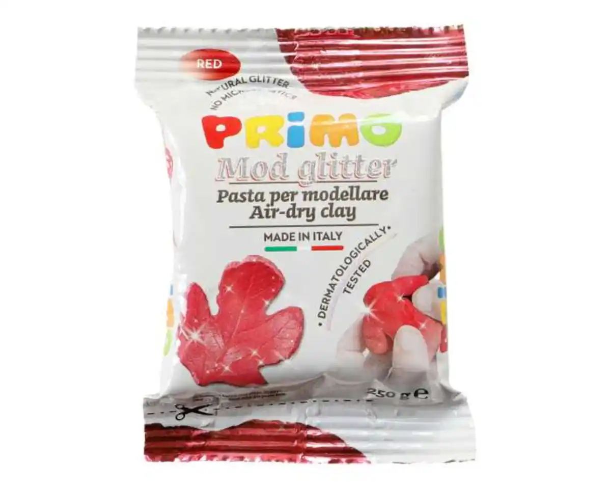 Bild 1 von Modelliermasse Glitzer rot