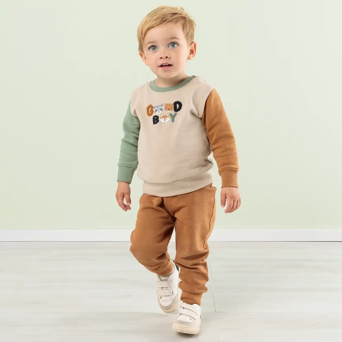 Bild 1 von Baby-Jungen-Jogginghose mit Kordelzug