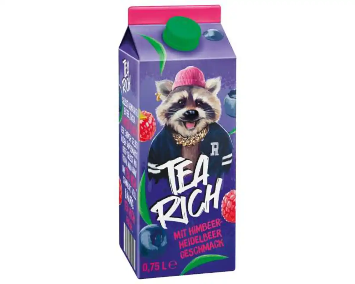 Bild 1 von Eistee Tea Rich Himbeer-Heidelbee