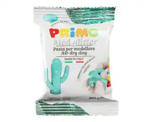 Modelliermasse Glitzer grün