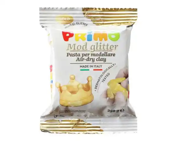 Bild 1 von Modelliermasse Glitzer gold