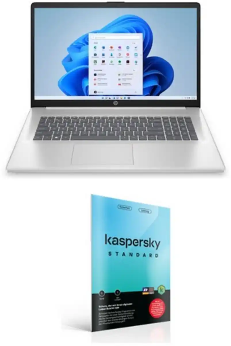 Bild 1 von 17-cp3676ng (802Q3EA) 43,9 cm (17,3") Notebook natursilber inkl. Kaspersky Standard ENV (Attach)