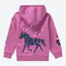 Bild 4 von Kinder-Mädchen-Sweatjacke mit Kapuze