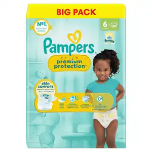 Pampers Premium Protection Windeln Gr.6 Extra Large 13-18kg Big Pack, 40 Stk
