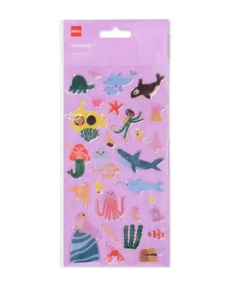 Bild 1 von 3D-Aufkleber Unterwasser