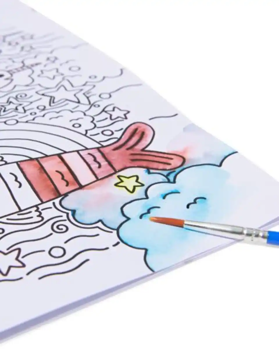 Bild 3 von Wassermalbuch A5 Fantasie