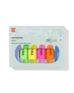 Farbstifte neon – 6 Stück