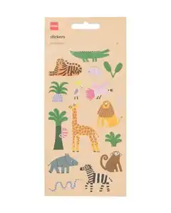 Stickerbögen Tiere – 2 Stück