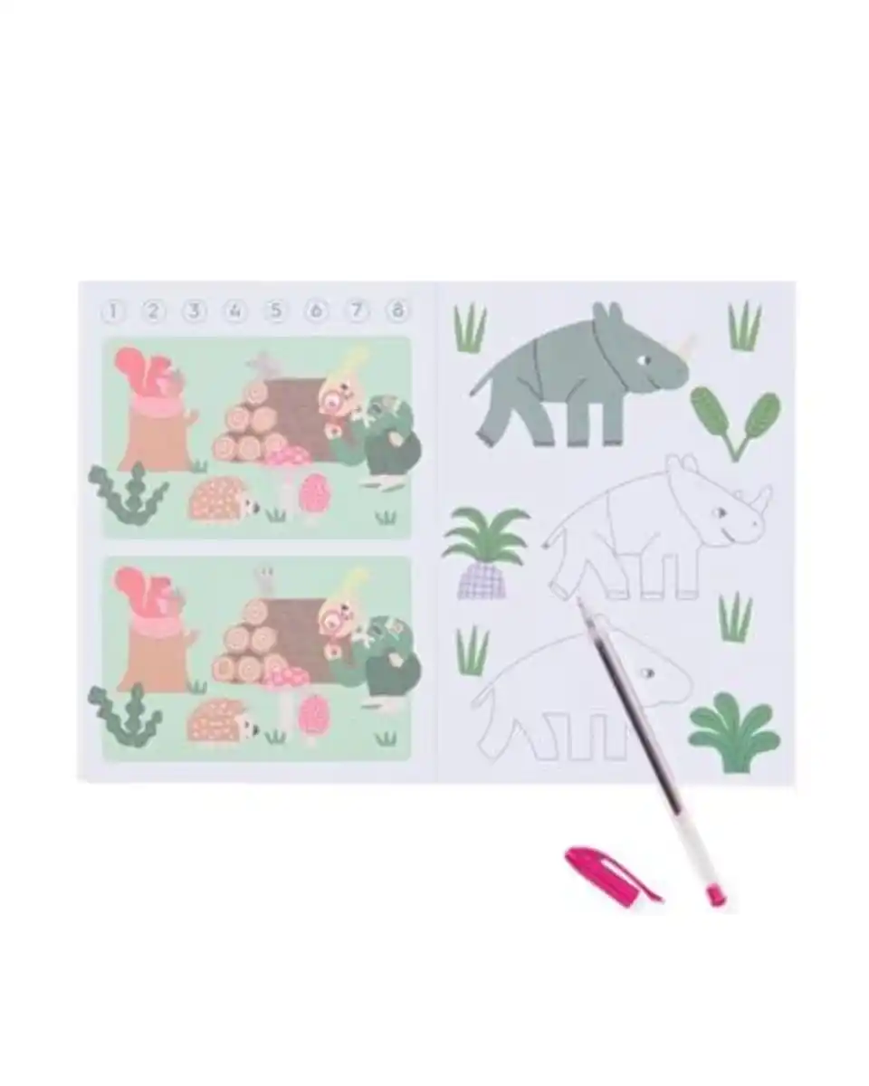 Bild 2 von Aktivitätsbuch A5 Tiere