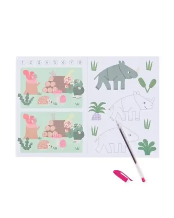 Bild 2 von Aktivitätsbuch A5 Tiere