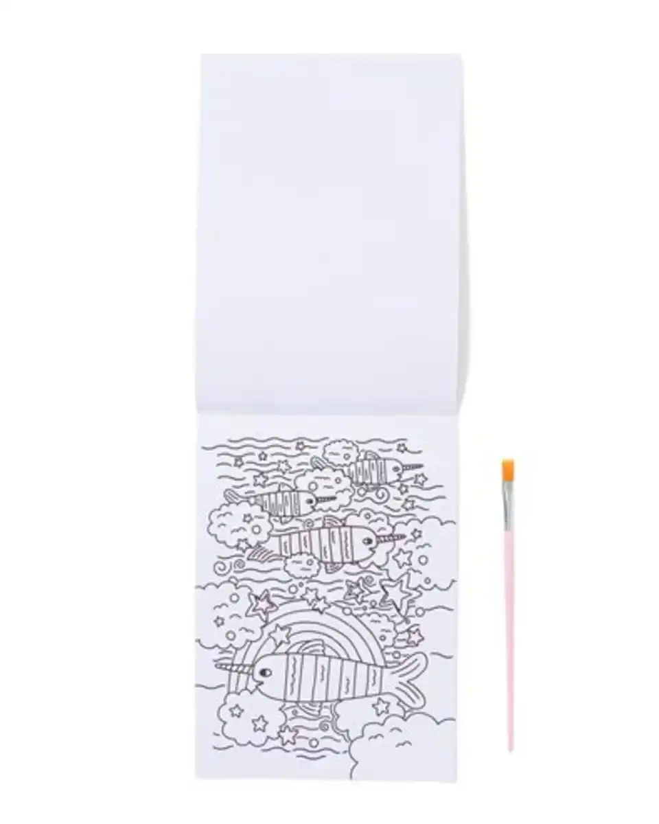 Bild 2 von Wassermalbuch A5 Fantasie