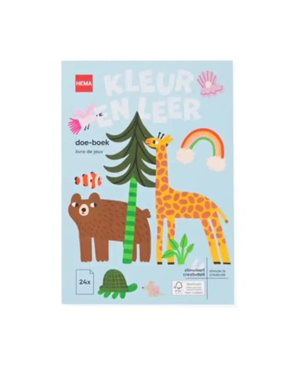 Bild 1 von Aktivitätsbuch A5 Tiere