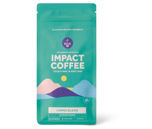 Bild 1 von IMPACT COFFEE - Limmu Blend Omni-Roast Bio - 250 g Ganze Bohne