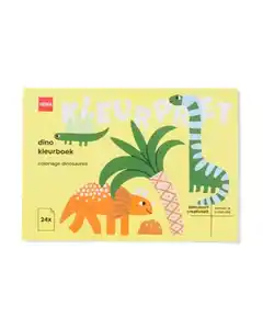 Malbuch A6 Dinos