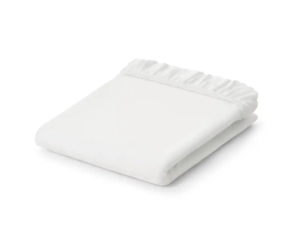 Bild 1 von Jersey-Spannbettlaken, Normalgröße, weiß