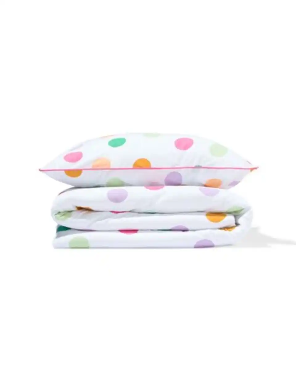 Bild 2 von Kinderbettbezug, 140x200 cm, weiche Baumwolle, Punkte