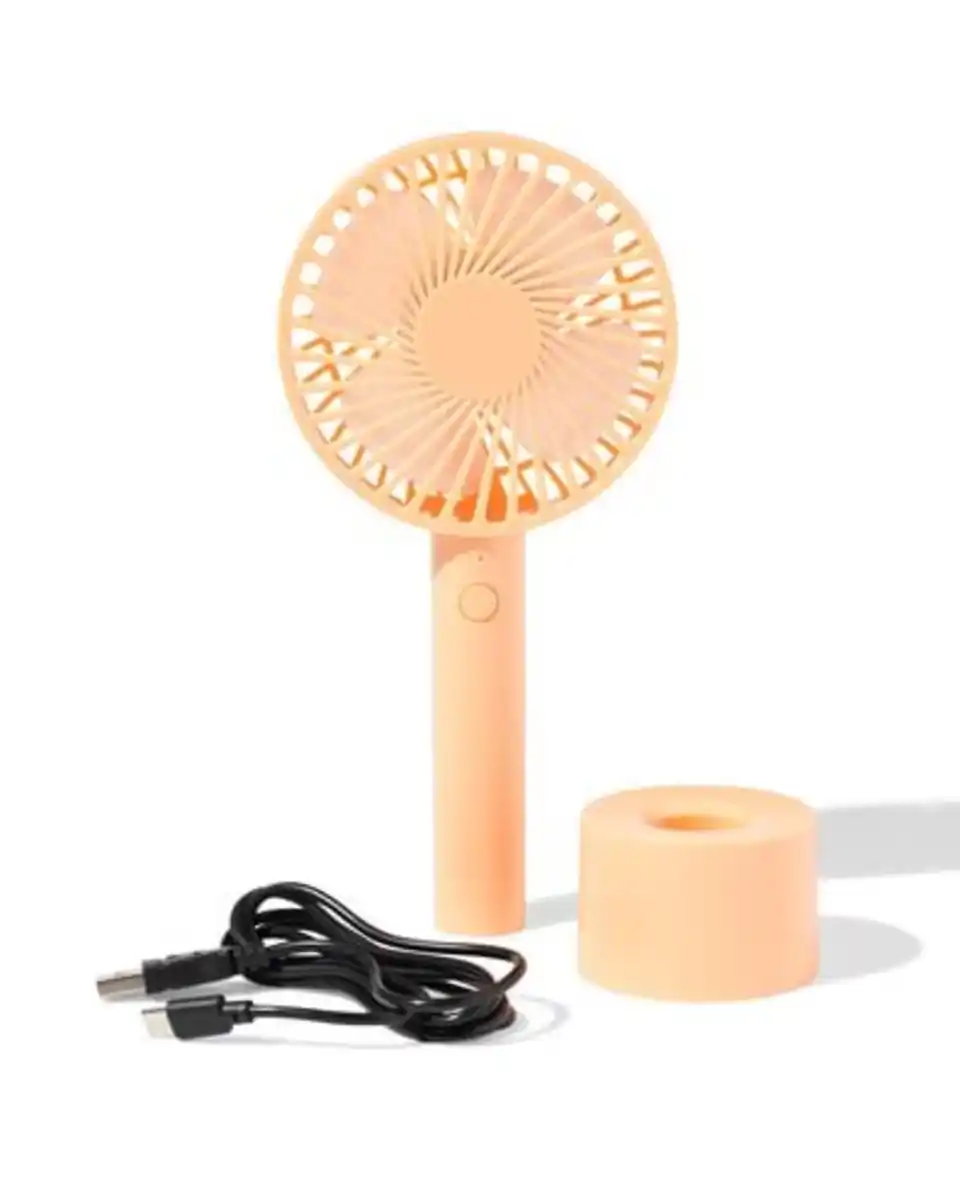 Bild 4 von Handventilator Ø10cm, Pfirsich matt