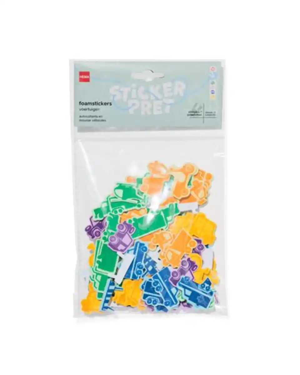 Bild 3 von Moosgummi-Sticker Fahrzeuge