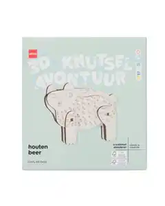 Holzbauplatte Bär