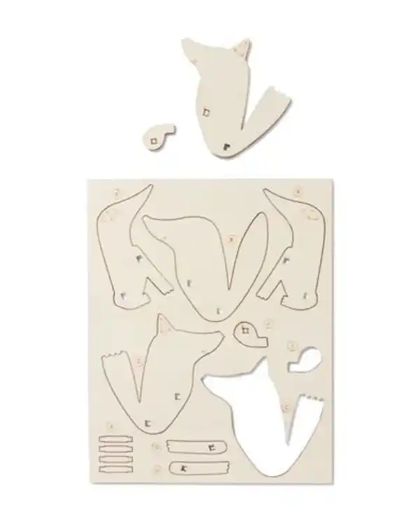 Bild 2 von 3D-Holzbauplatte Fuchs