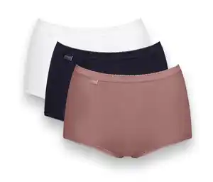 sloggi Basic+ Maxi C3P multiple colours cacao