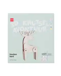 Holzbauplatte Hirsch