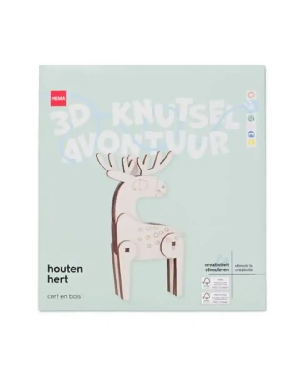 Bild 1 von Holzbauplatte Hirsch