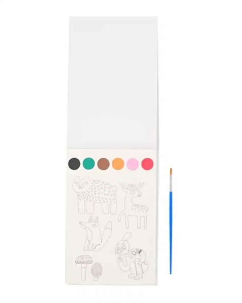 Bild 2 von Aquarellbuch Waldtiere