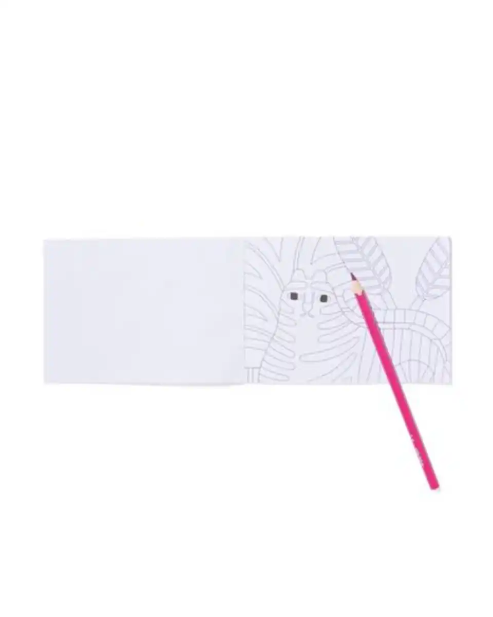 Bild 2 von Malbuch A6 Wilde Tiere