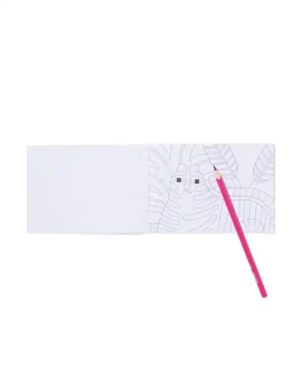 Bild 2 von Malbuch A6 Wilde Tiere