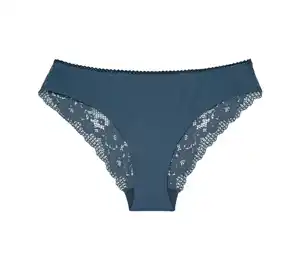 Passionata Raw Cut Slip »Nina«, Petrol Blue