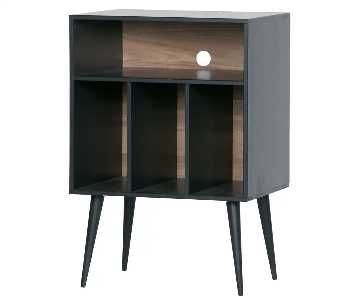 Bild 1 von Woood Schrank »James«, schwarz-walnuss