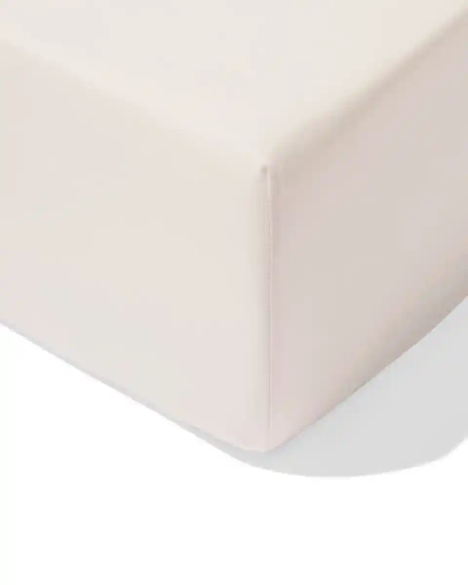 Bild 1 von Spannbettlaken 160x200 cm weiche Baumwolle greige