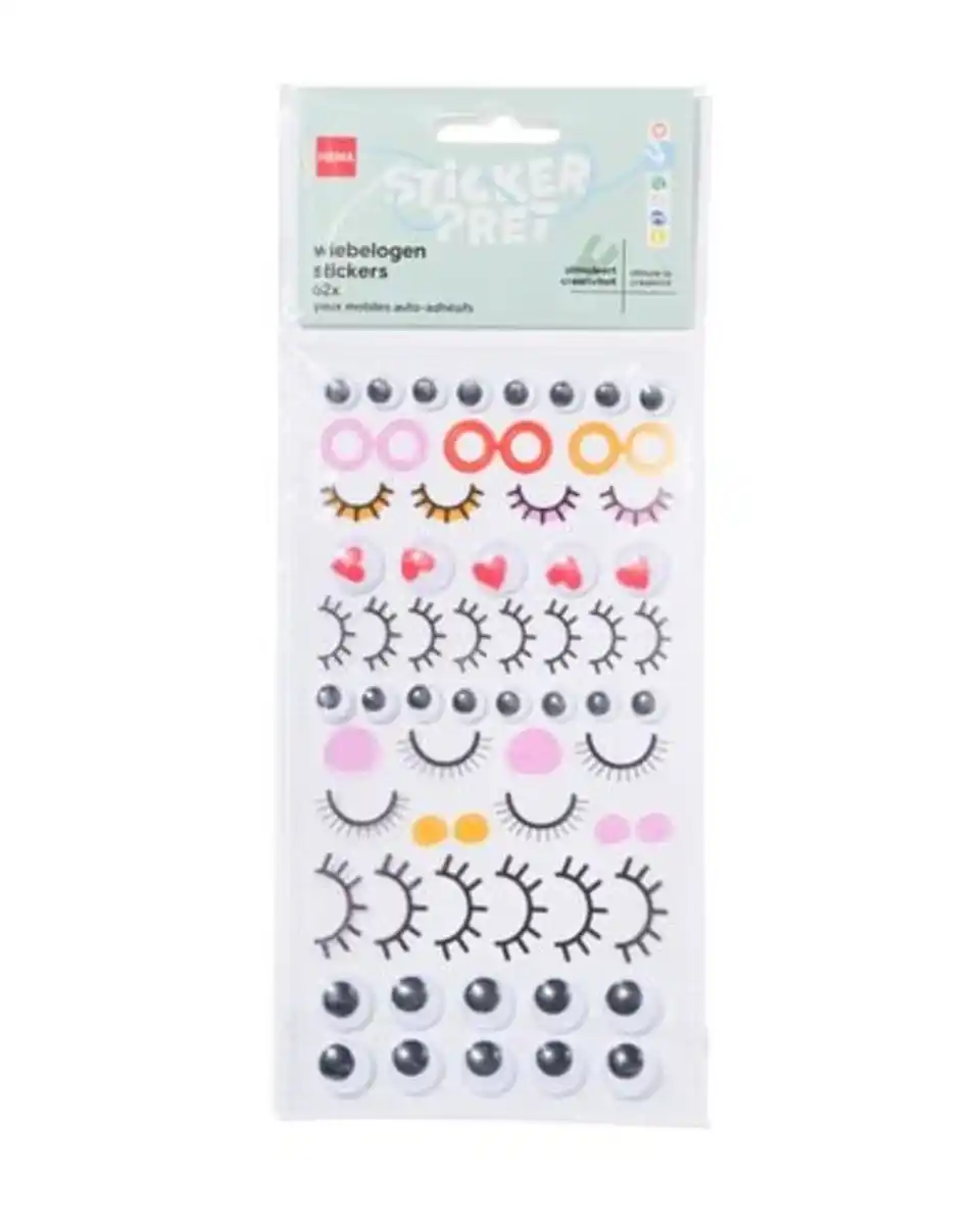 Bild 1 von Aufkleber mit Wackelaugen