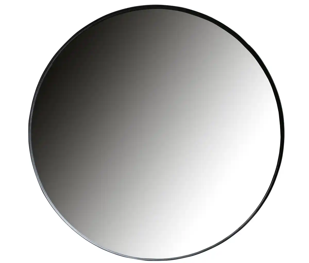 Bild 1 von Woood Spiegel »Doutzen«, schwarz, rund 115 cm