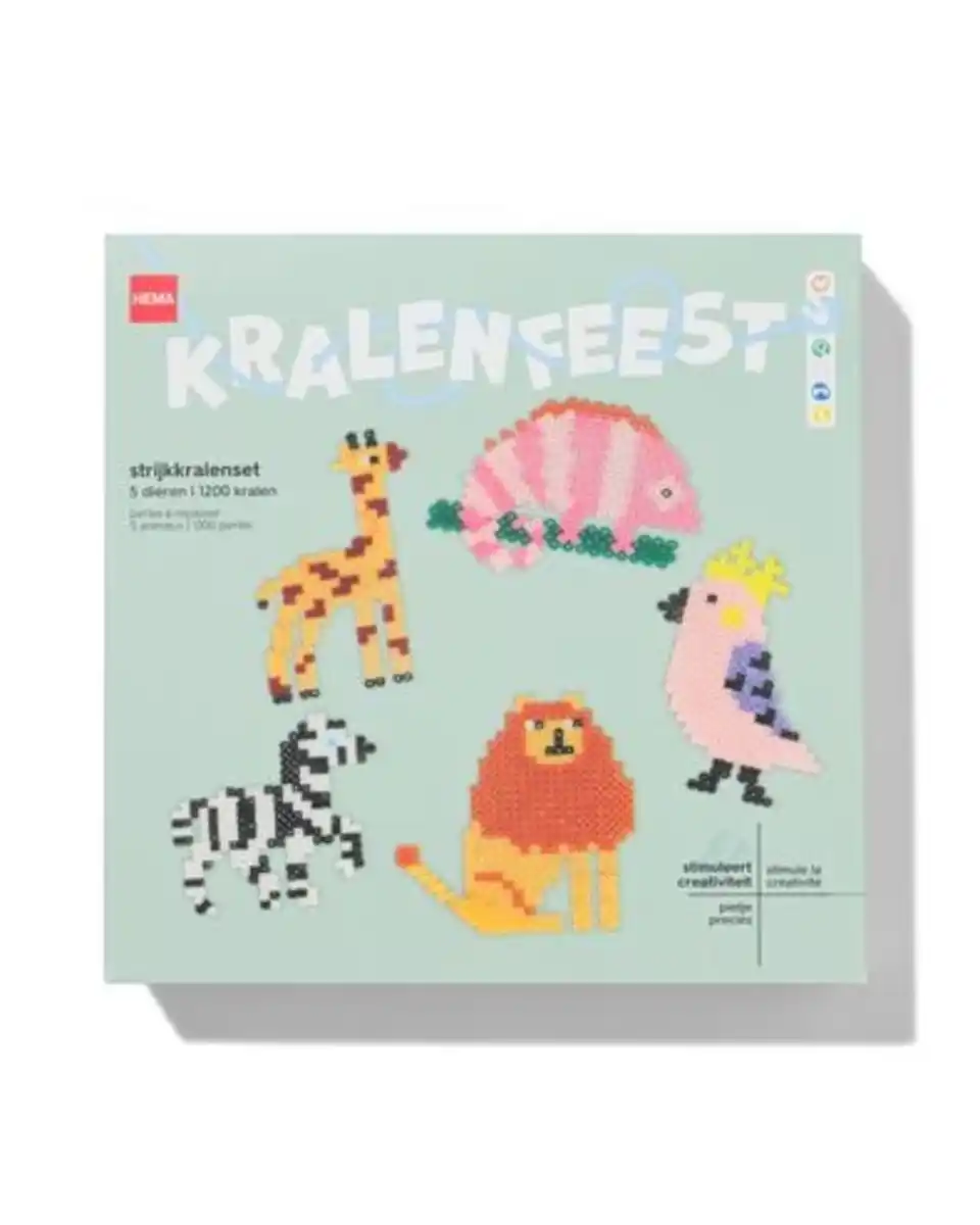 Bild 1 von Bügelperlenset Tiere