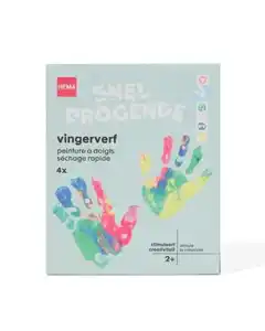 Fingerfarben – 4 Stück