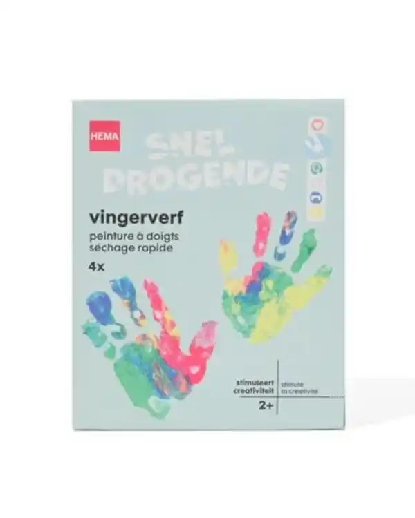 Bild 1 von Fingerfarben – 4 Stück