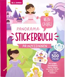 IDEENWELT Panorama Stickerbuch Prinzessin