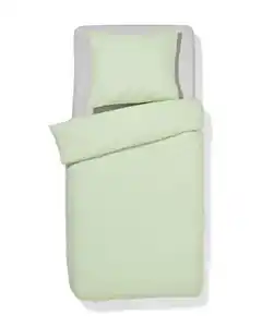 Bettbezug 140x200/220 cm weiche Baumwolle hellgrün