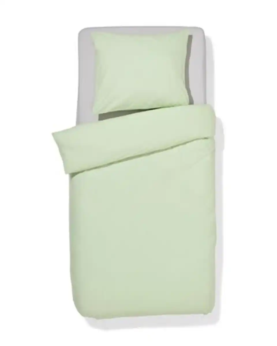 Bild 1 von Bettbezug 140x200/220 cm weiche Baumwolle hellgrün
